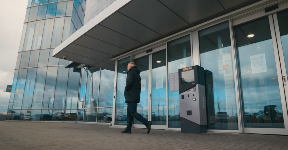 Automatizētas autostāvvietas Swedbank Centrālajā ēkā Entringo