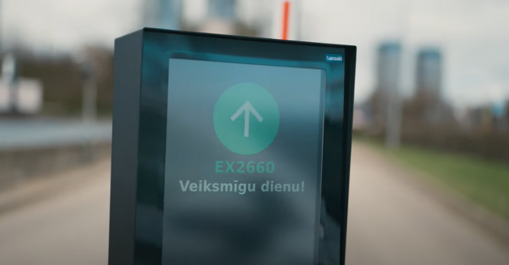 Automatizētas autostāvvietas Swedbank Centrālajā ēkā Entringo