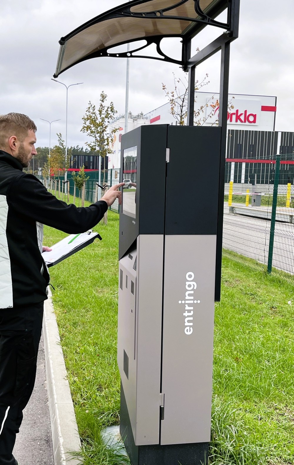 Entringo Reģistrācijas kiosks