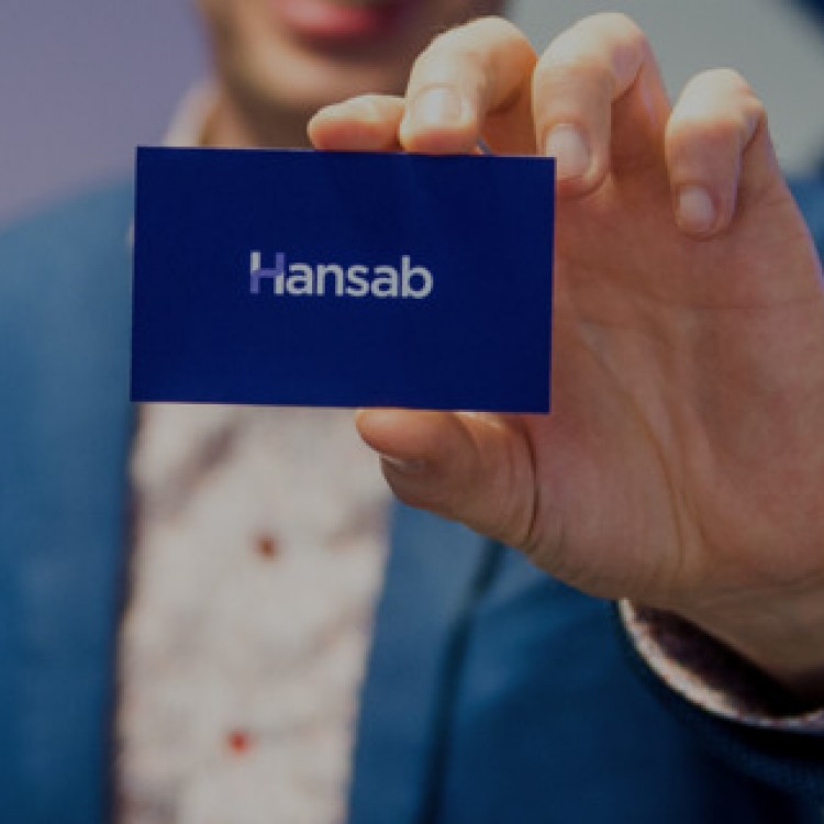 Hansab branding card