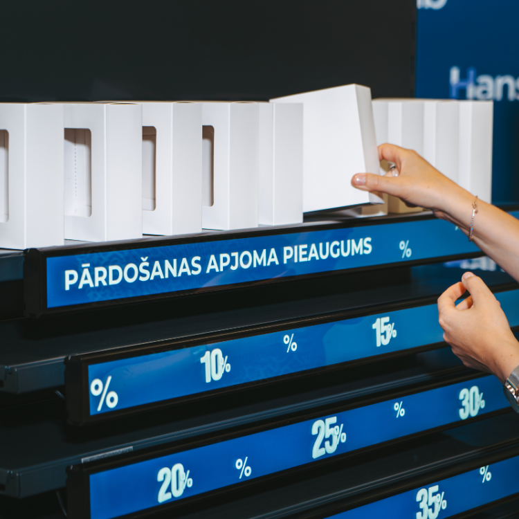 Vusion Rail mazumtirdzniecības risinājums