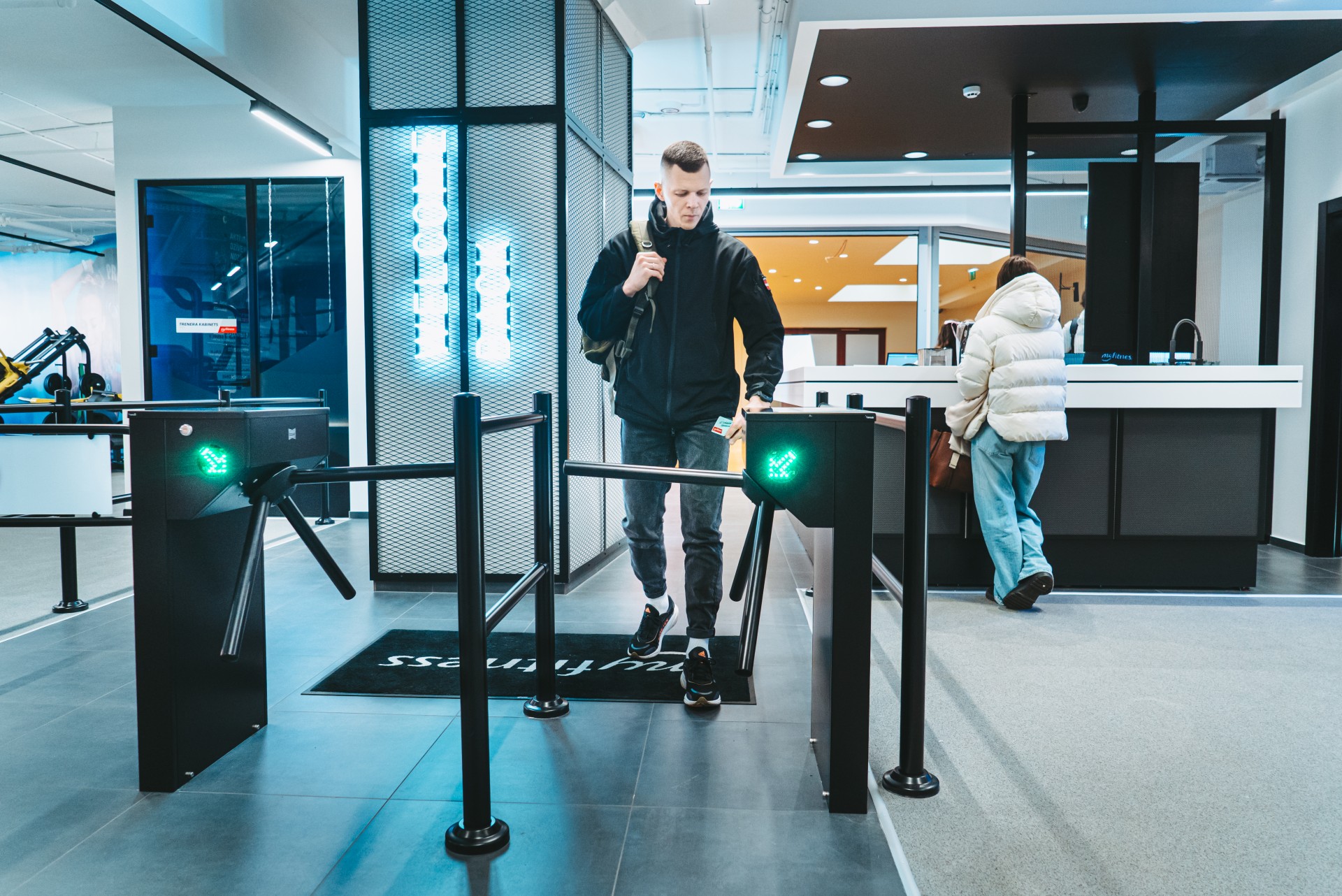 Hansab Fiziskās pieejas kontroles risinājums My fitness