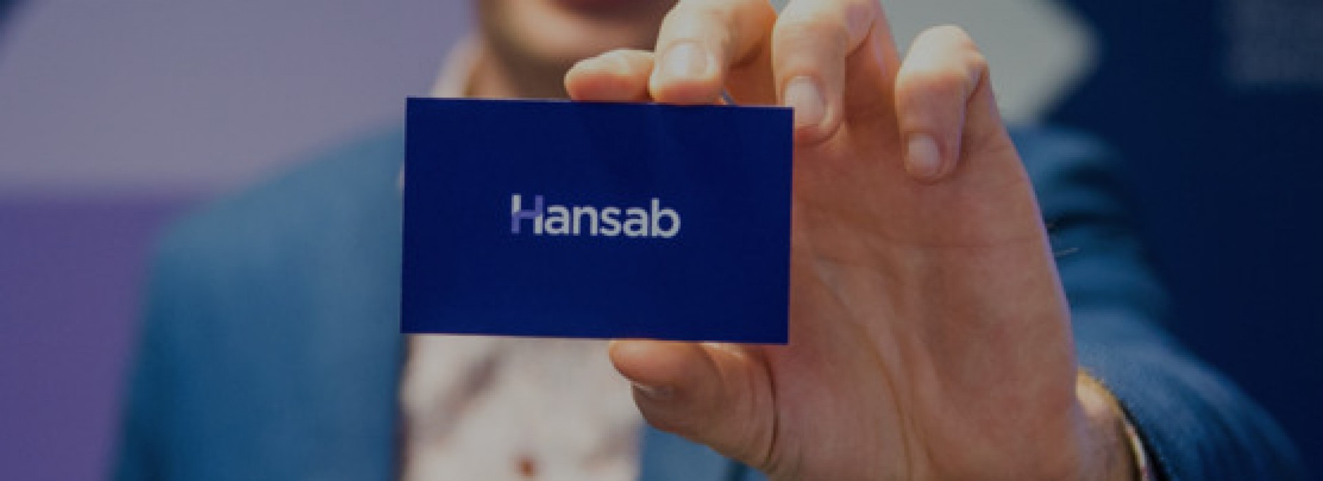 Hansab branding card