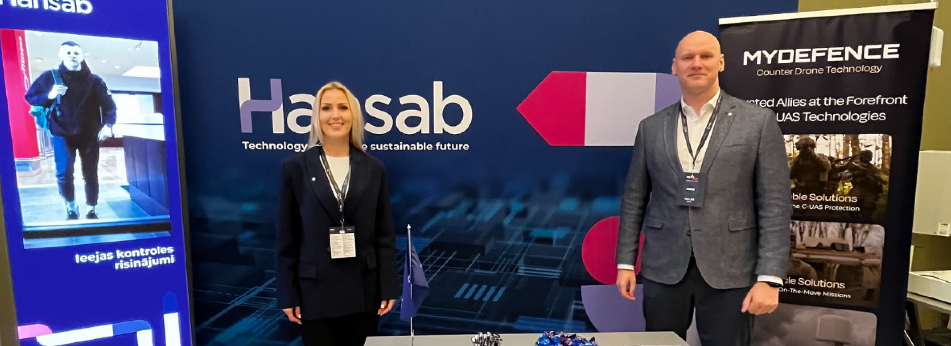 Hansab komanda Nordic SecTech Summit 2025 Rīgā Hansab komanda Nordic SecTech Summit 2025 Rīgā