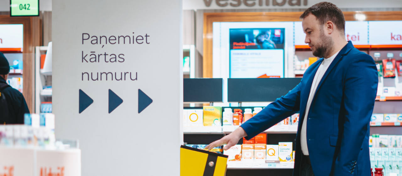 Hansab rindu vadības risinājums Leyline Apotheka filiālēs